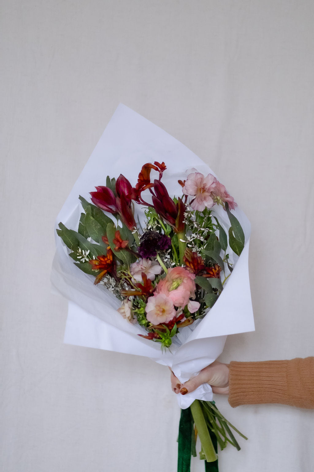 Locally sourced flowers Sheffield seasonal subscription bouquet